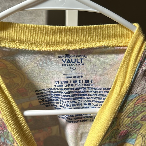 Walt Disney World Spirit Jersey Vault Retro Map Long Sleeve Size S - Picture 5 of 6